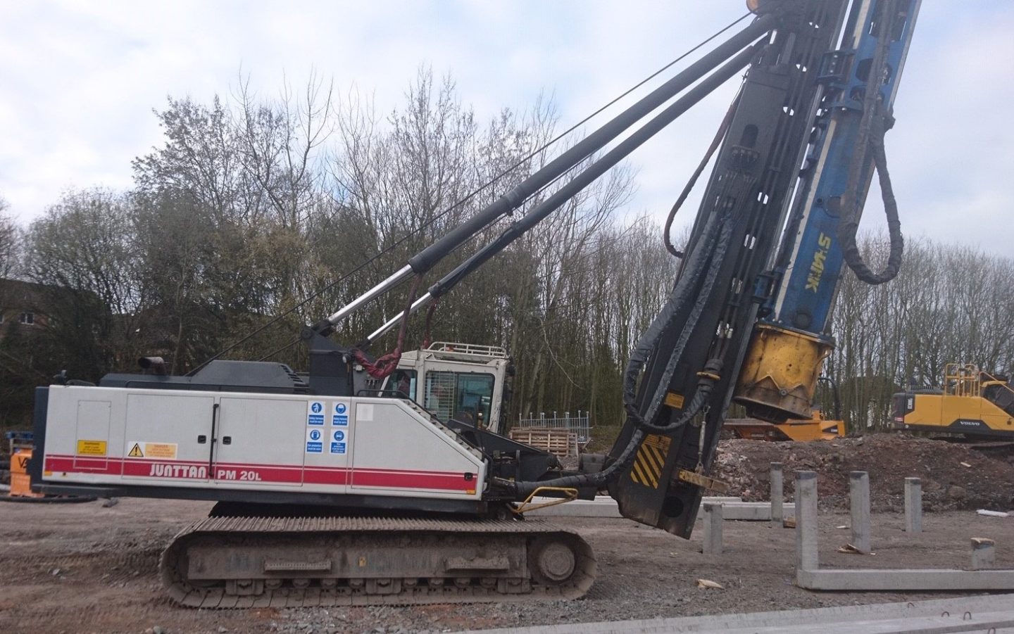 Used Junttan PM20LC Hammer Piling Rig For Sale | Omnia Machinery