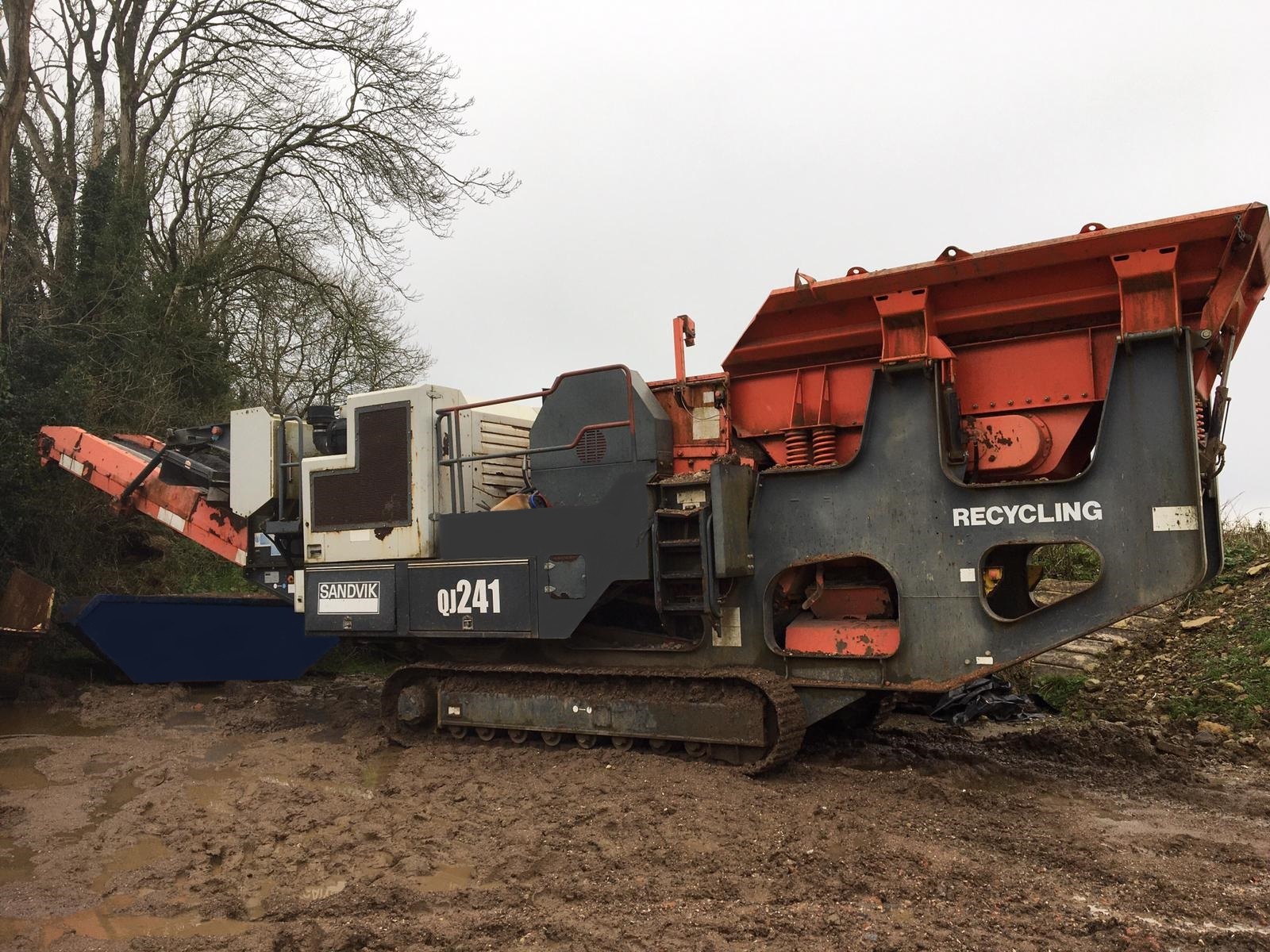 Used Sandvik Qj241 Jaw Crusher For Sale Omnia Machinery