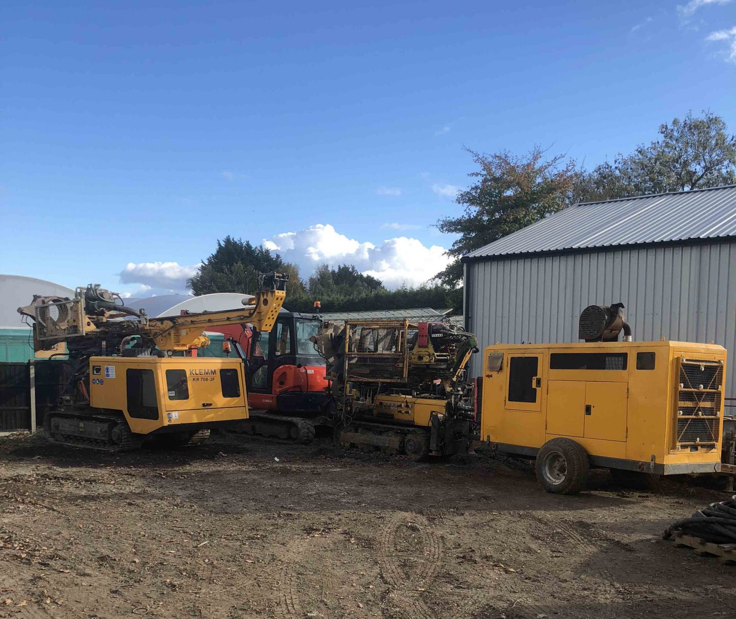 Used Klemm KR 702 Micro Piling Rig Piling For Sale | Omnia Machinery