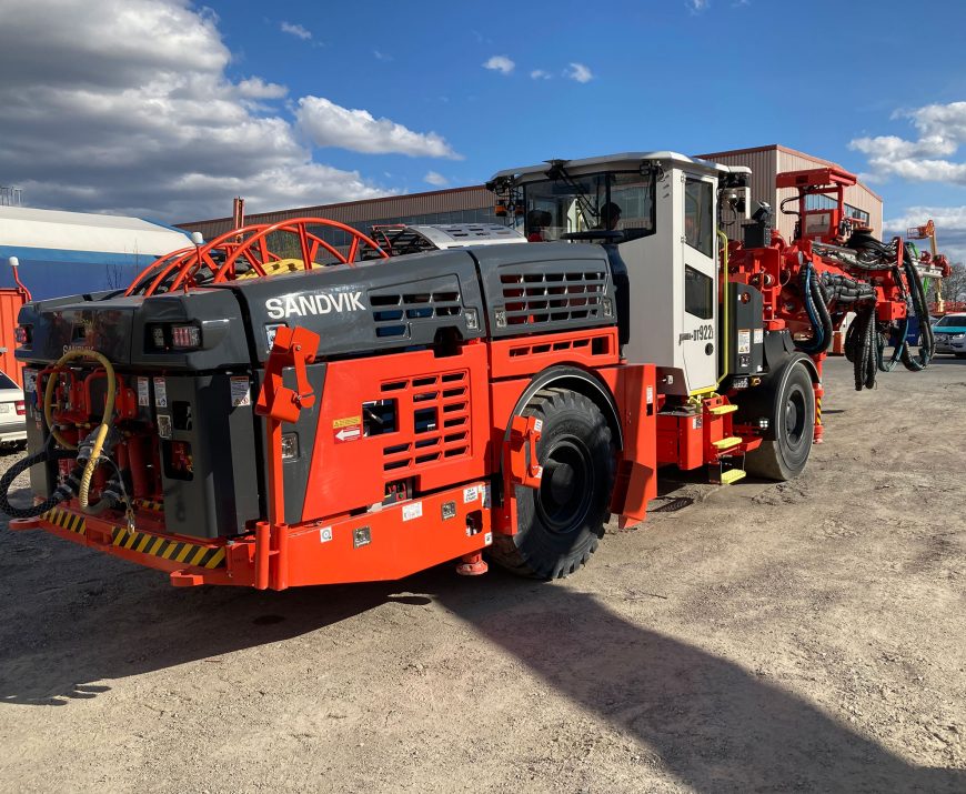 Sandvik DT922i Underground Rock Drill | Omnia Machinery