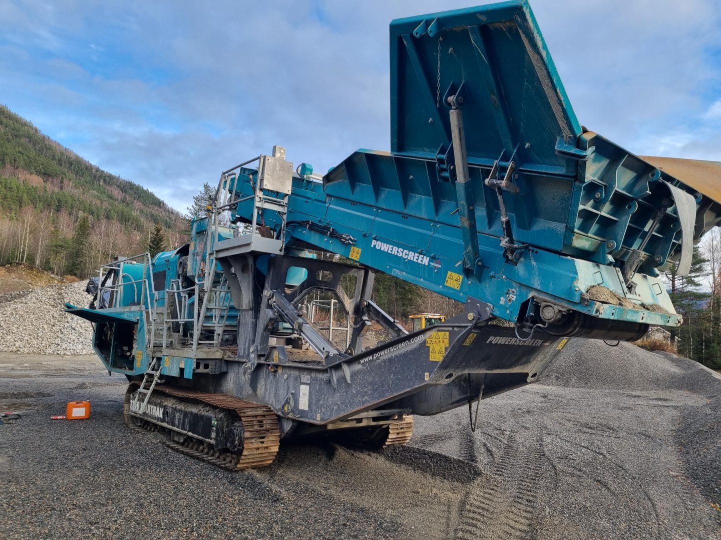 Powerscreen 1150 Maxtrak Cone Crusher Omnia Machinery 8455