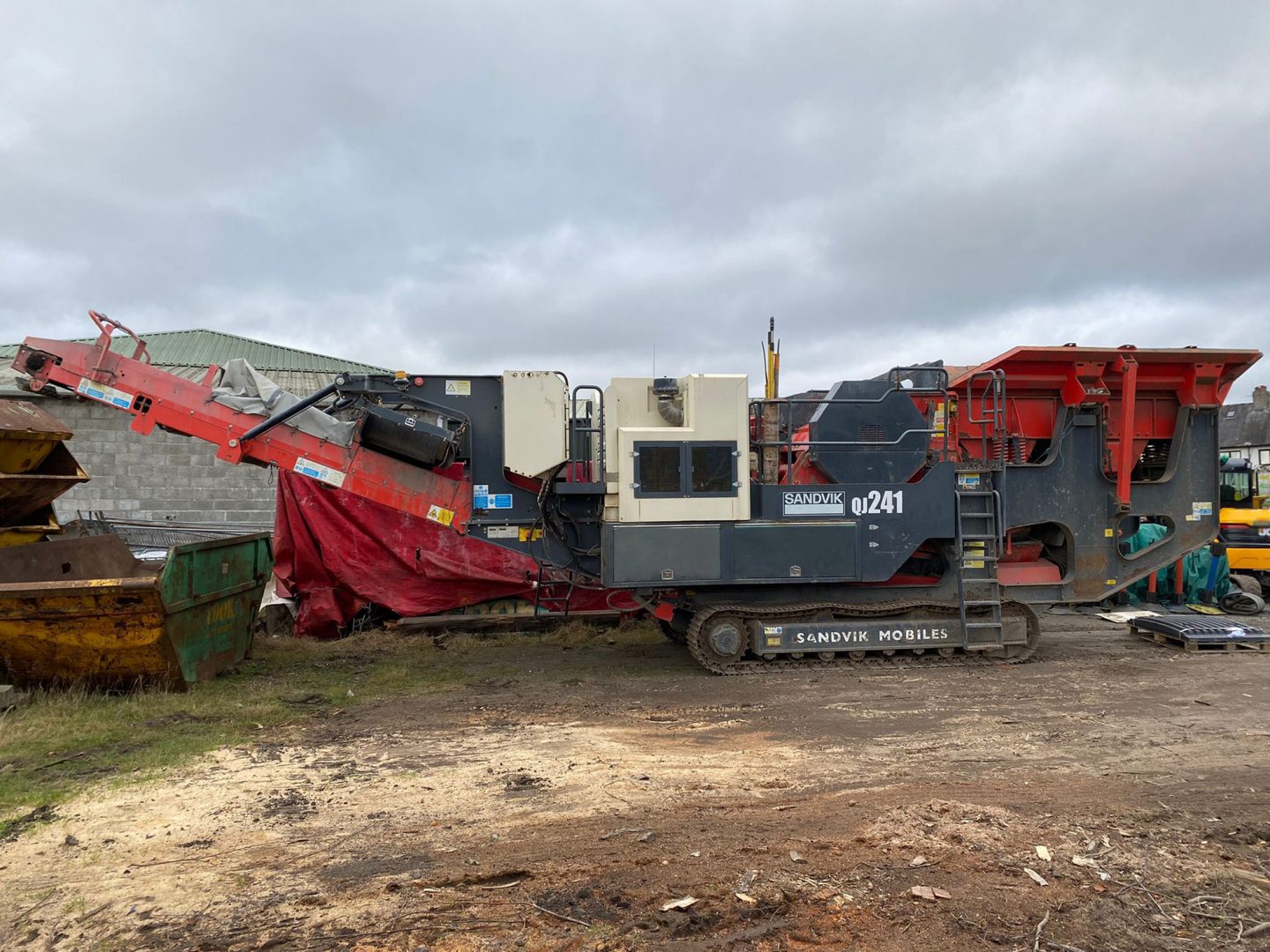 Sandvik Qj241 Jaw Crusher Omnia Machinery