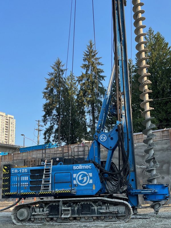 Soilmec SR-125 Rotary Piling Rig