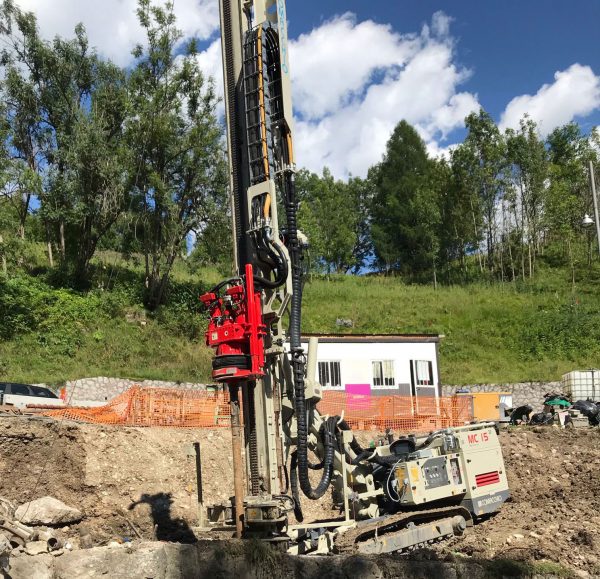 Comacchio MC 15 Micro Piling Rig